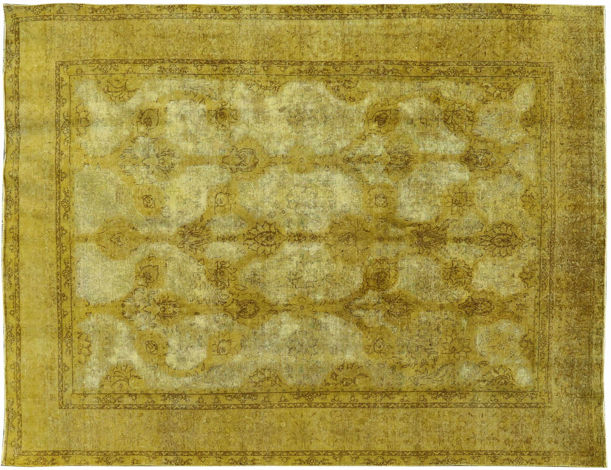 Vintage Teppich  gelb <br/>364 x 287 cm