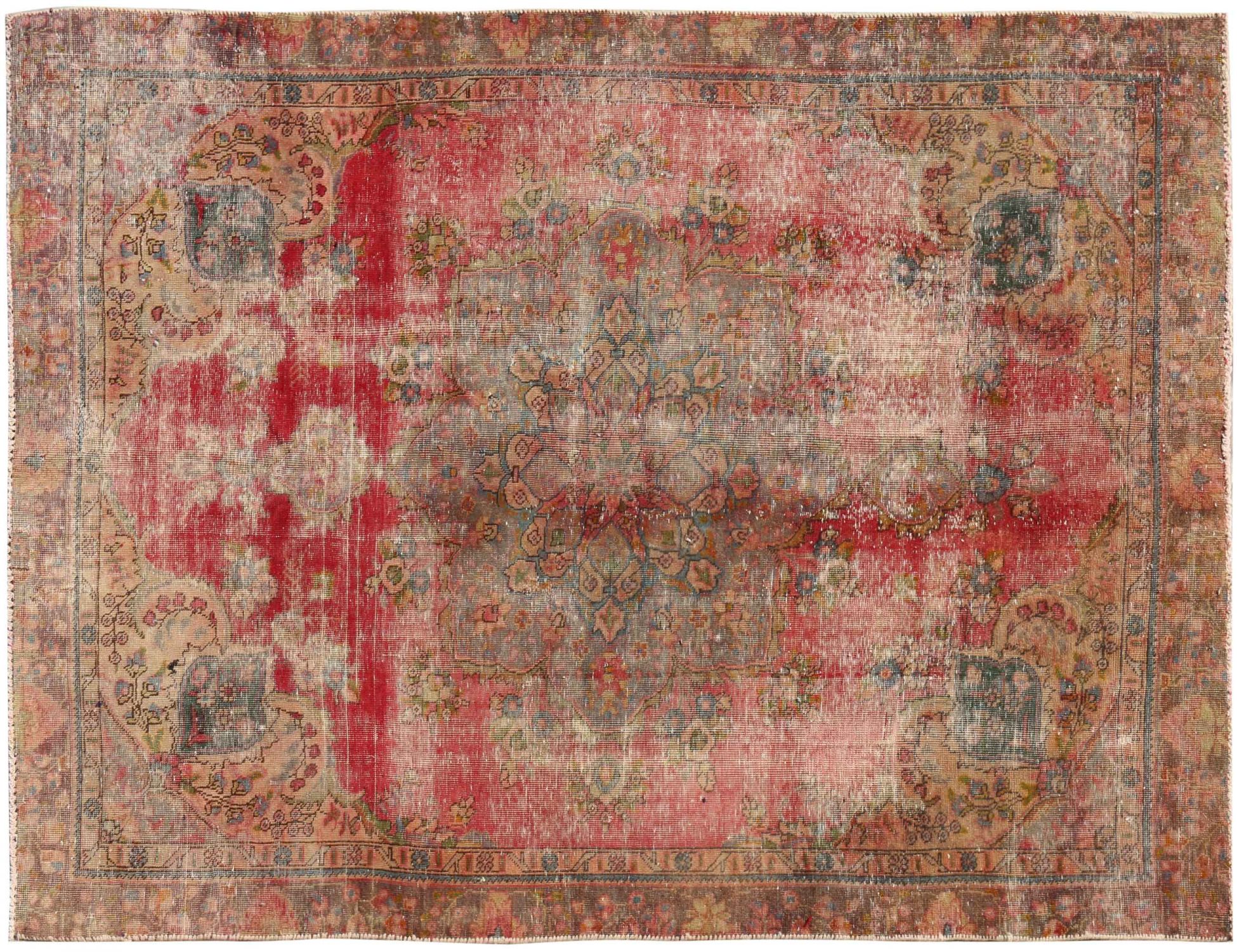 Retro Perserteppich  rot <br/>260 x 170 cm