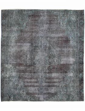Quadrat Vintage Teppich  blau <br/>265 x 250 cm