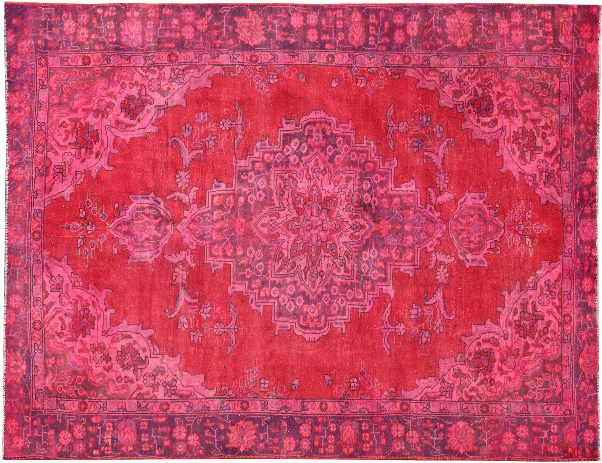 Vintage Teppich  rot <br/>295 x 180 cm