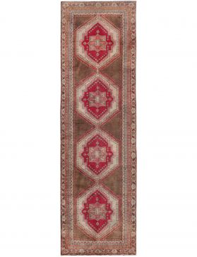 Retro Perserteppich  beige <br/>280 x 85 cm