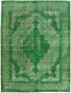 Vintage Teppich  grün <br/>385 x 288 cm