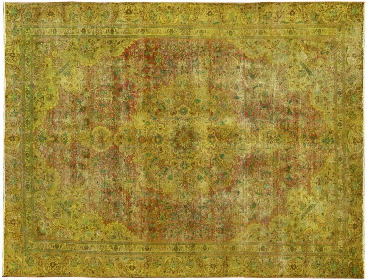 Giallo Persiano Tappeto Vintage 360 x 265 cm