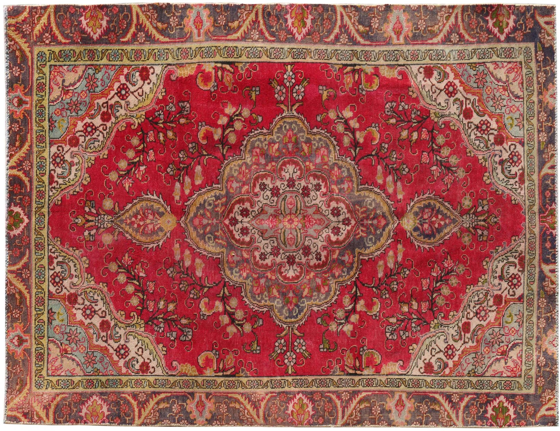 Beige  Persia Retro Rug  266 x 177 cm