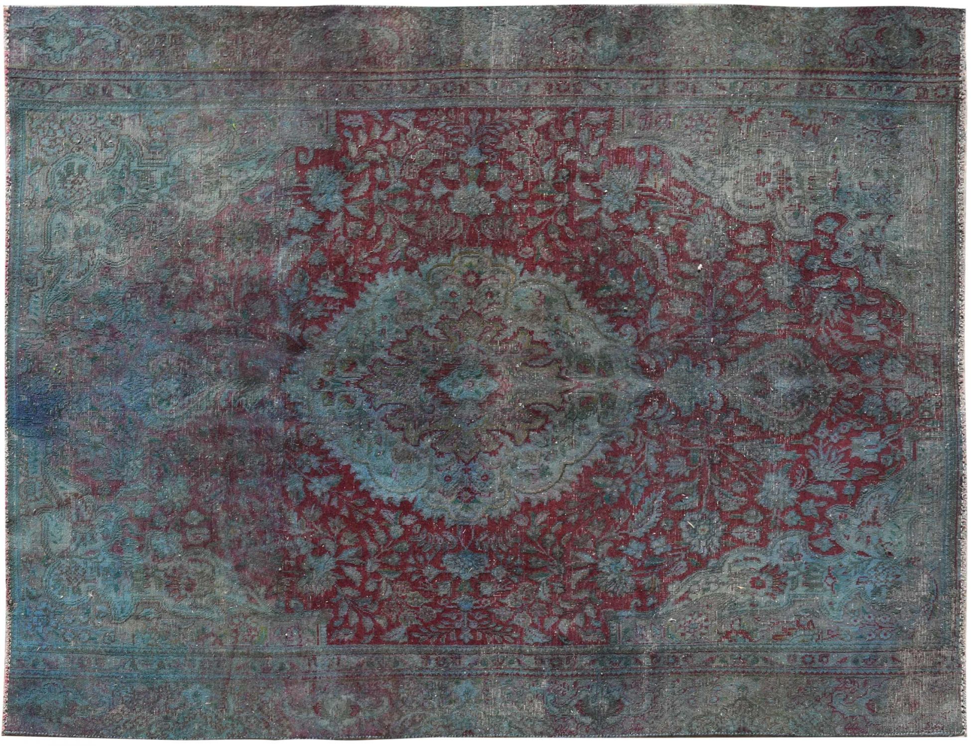 Vintage Teppich  blau <br/>230 x 179 cm