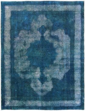 Vintage Tapis 340 X 236 bleu