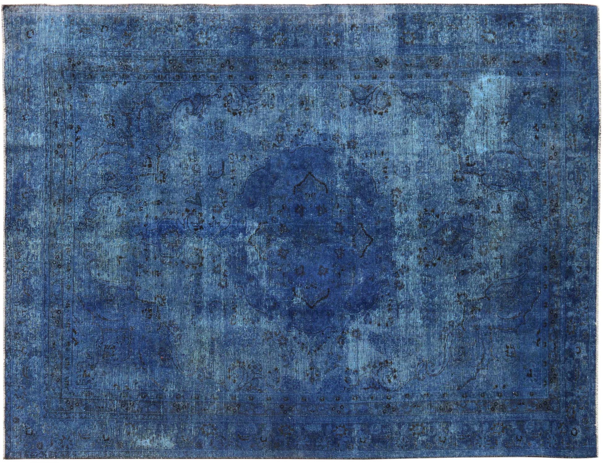 Tappeto Vintage  blu <br/>316 x 216 cm
