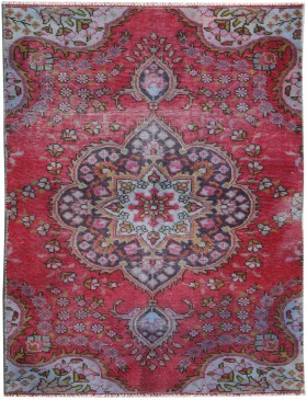 Blu Persiano Tappeto Vintage  165 x 65 cm