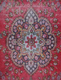Azul Persa Alfombra vintage 165 x 65 cm - view 1