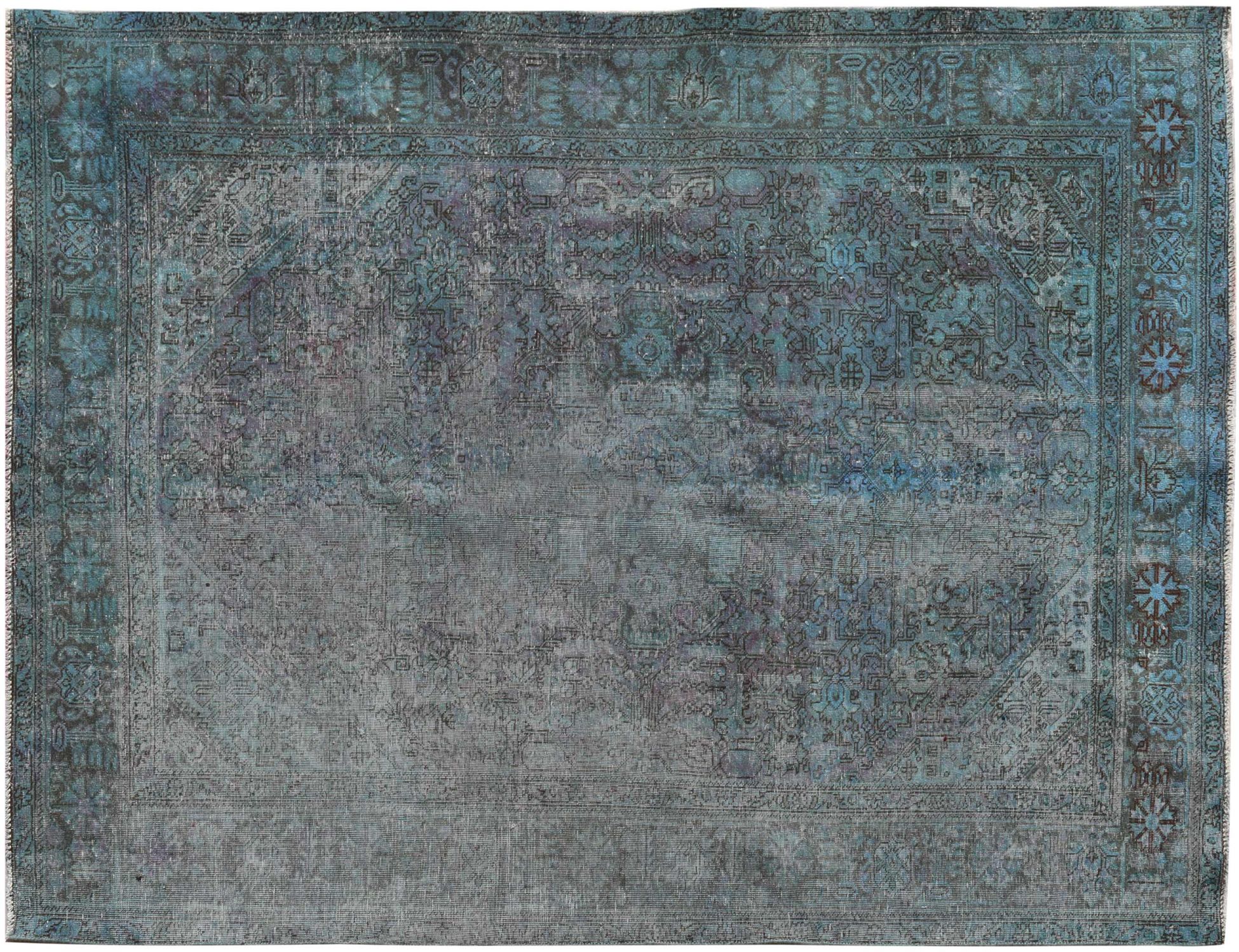 Tappeto Vintage  blu <br/>280 x 194 cm