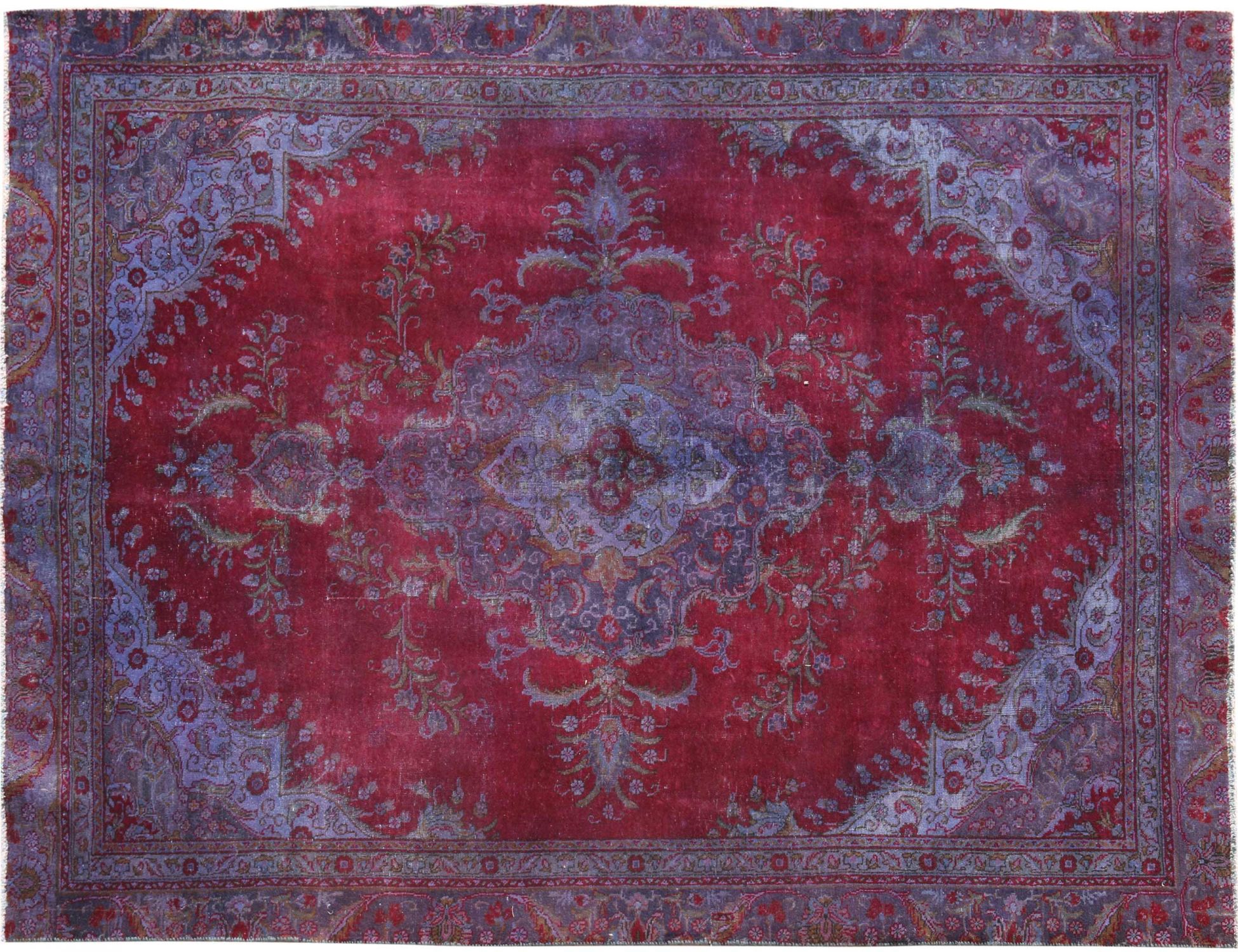 Tappeto Vintage  viola <br/>295 x 207 cm