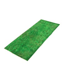Verde Persa Alfombra vintage 283 x 133 cm - view 2