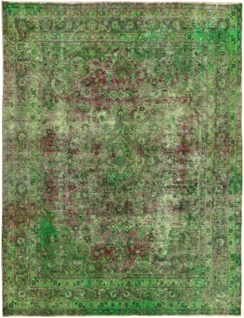 Grün Persien Vintage Teppich 348 x 250 cm
