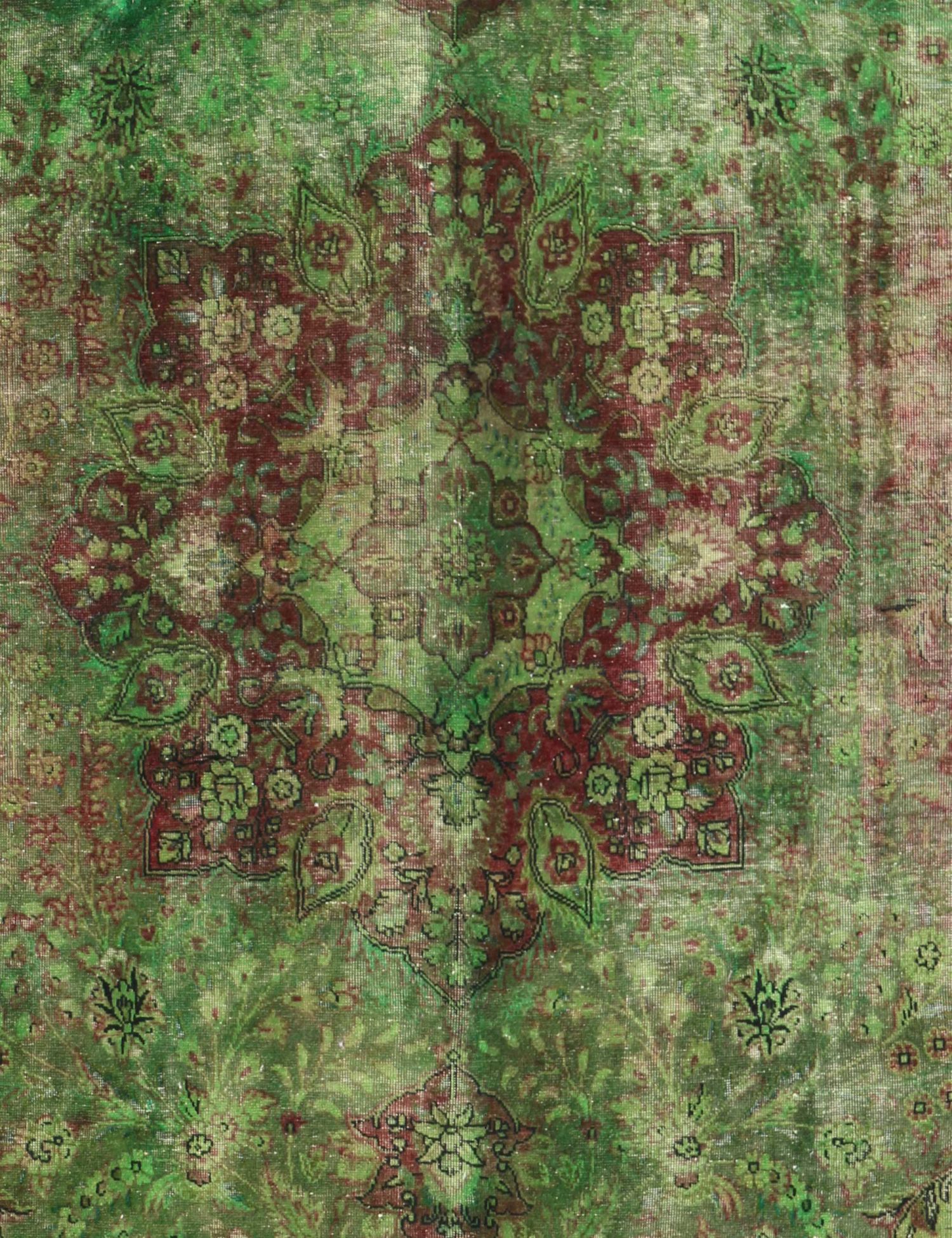Vintage Teppich  grün <br/>320 x 225 cm