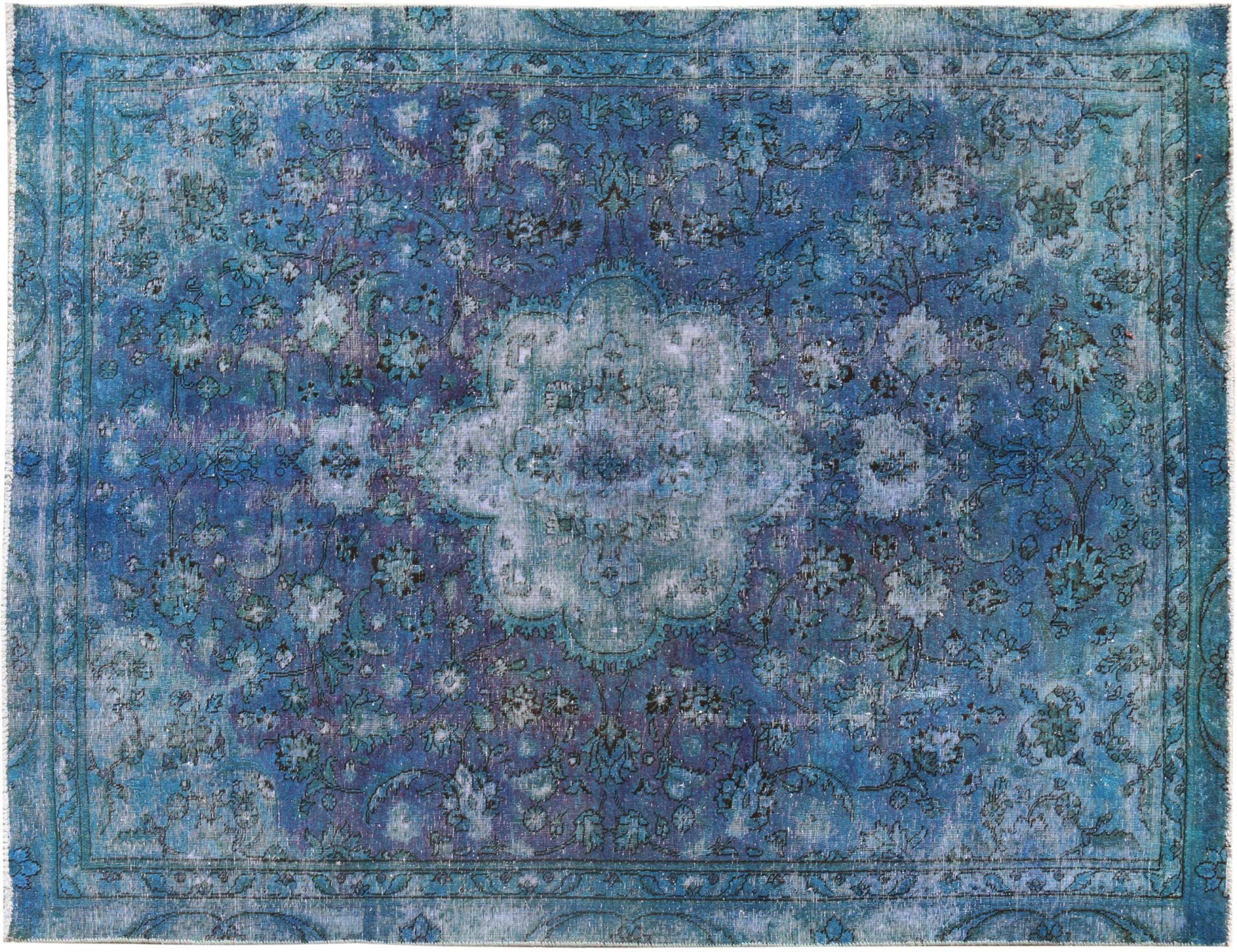 Vintage Teppich  blau <br/>300 x 220 cm