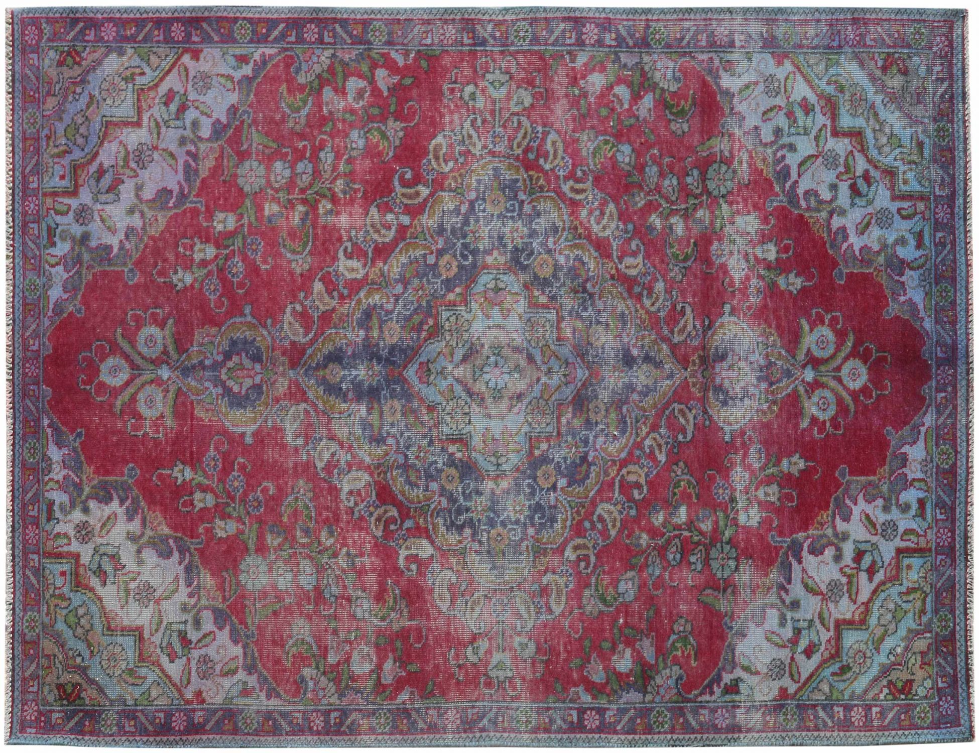Tappeto Vintage  blu <br/>230 x 147 cm
