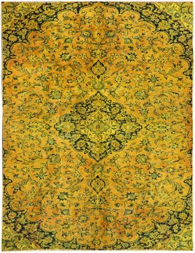 Vintage Teppich 292 X 183 gelb
