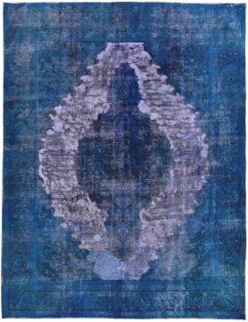 Vintage Tapis 385 X 289 bleu