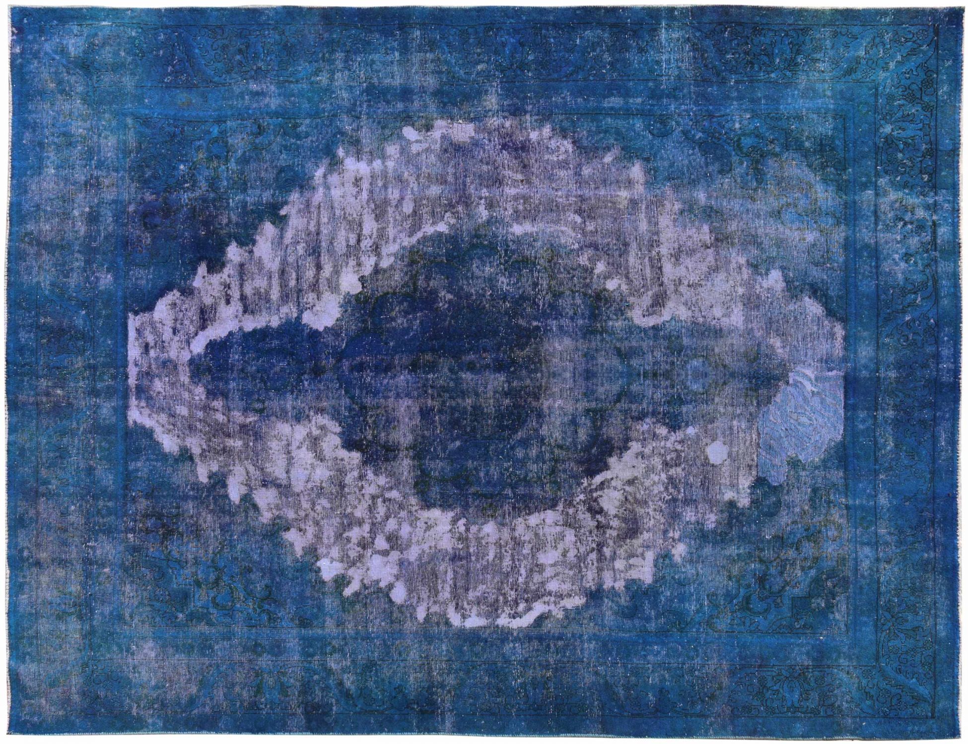Tappeto Vintage  blu <br/>385 x 289 cm