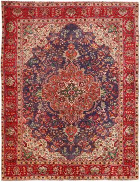 Retro Rug  blue <br/>273 x 195 cm