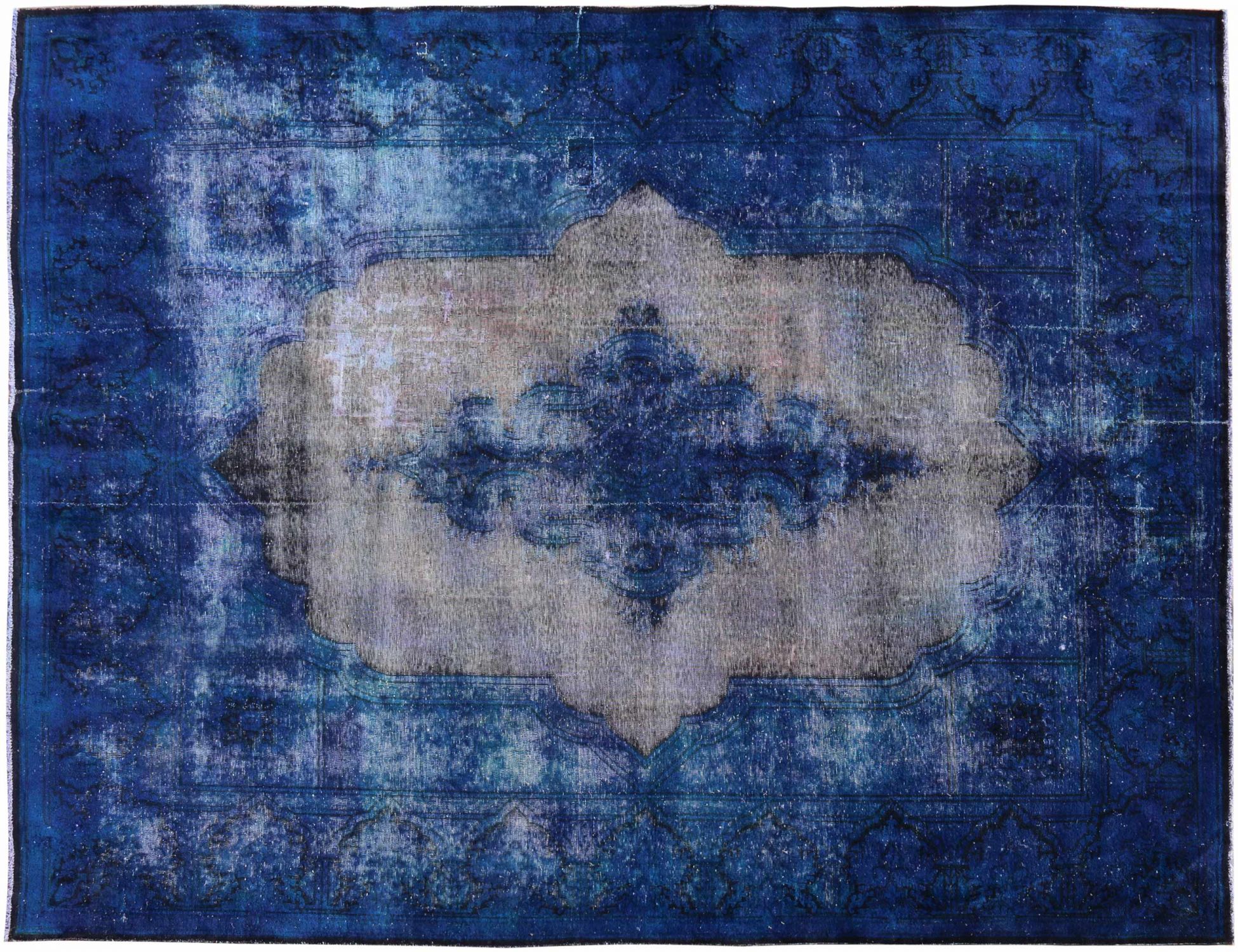 Tappeto Vintage  blu <br/>437 x 292 cm