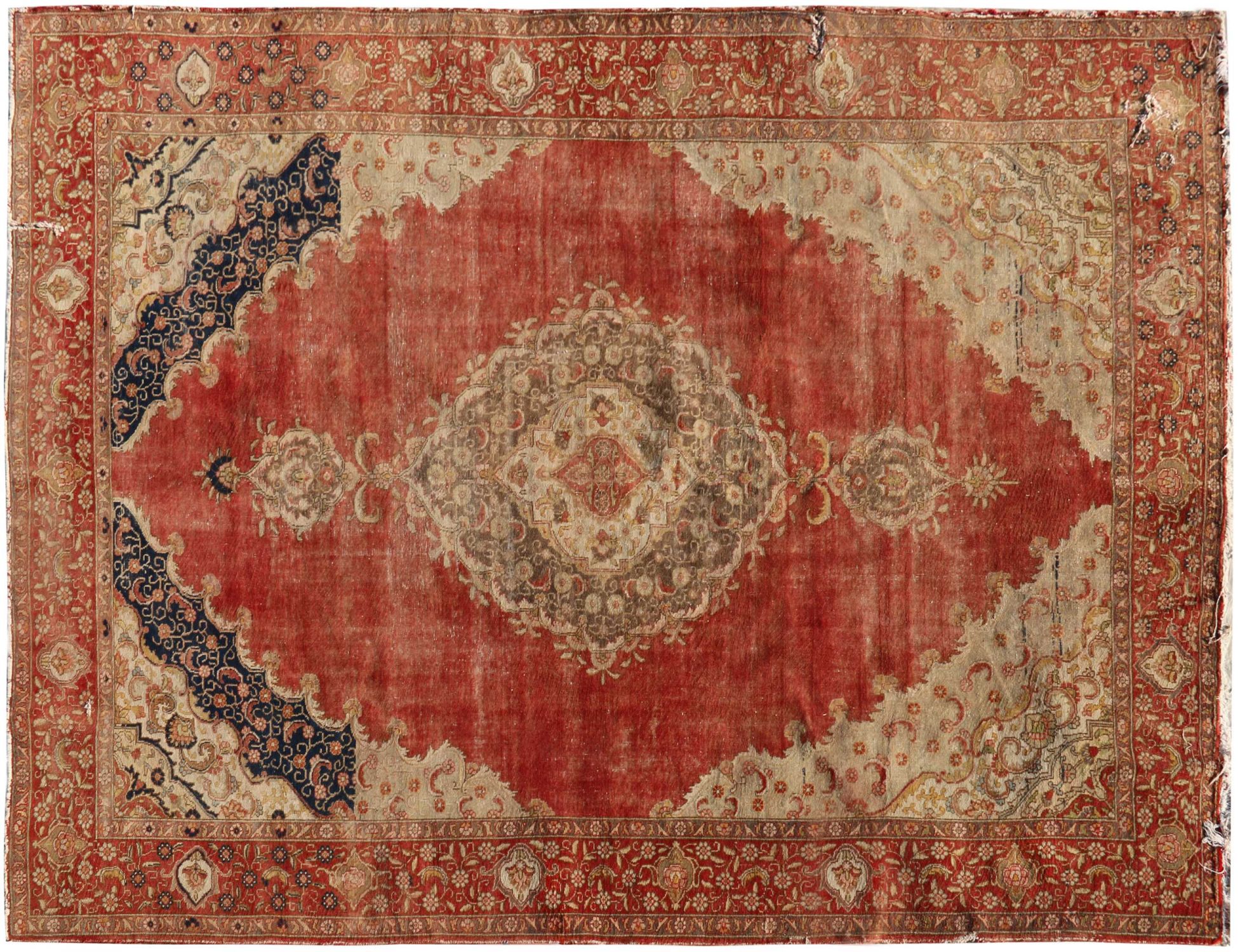 Retro Perserteppich  beige <br/>456 x 287 cm