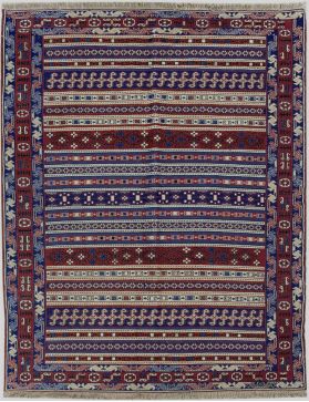 PERSIAN  KILIMS 194 x 125 blauw