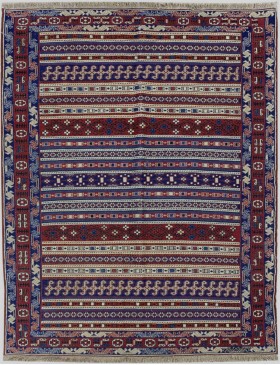 Blå Persien PERSIAN  KILIMS  194 x 125 cm