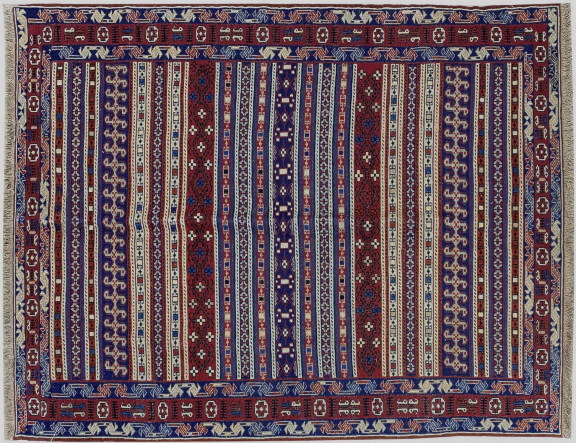 PERSIAN  KILIMS  blau <br/>194 x 125 cm