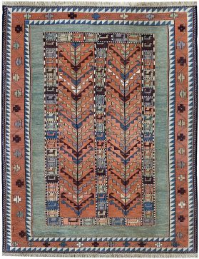 PERSIAN  KILIMS  grün <br/>196 x 115 cm
