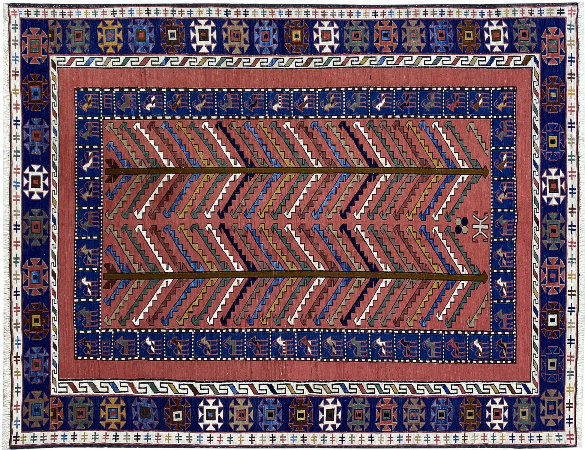 PERSIAN  KILIMS  mehrfarbig <br/>195 x 138 cm