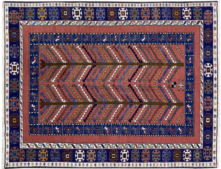 Multi kleur Perzië PERSIAN KILIMS 195 x 138 cm