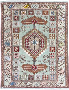 Persian silk kilim 200 x 137 beige 