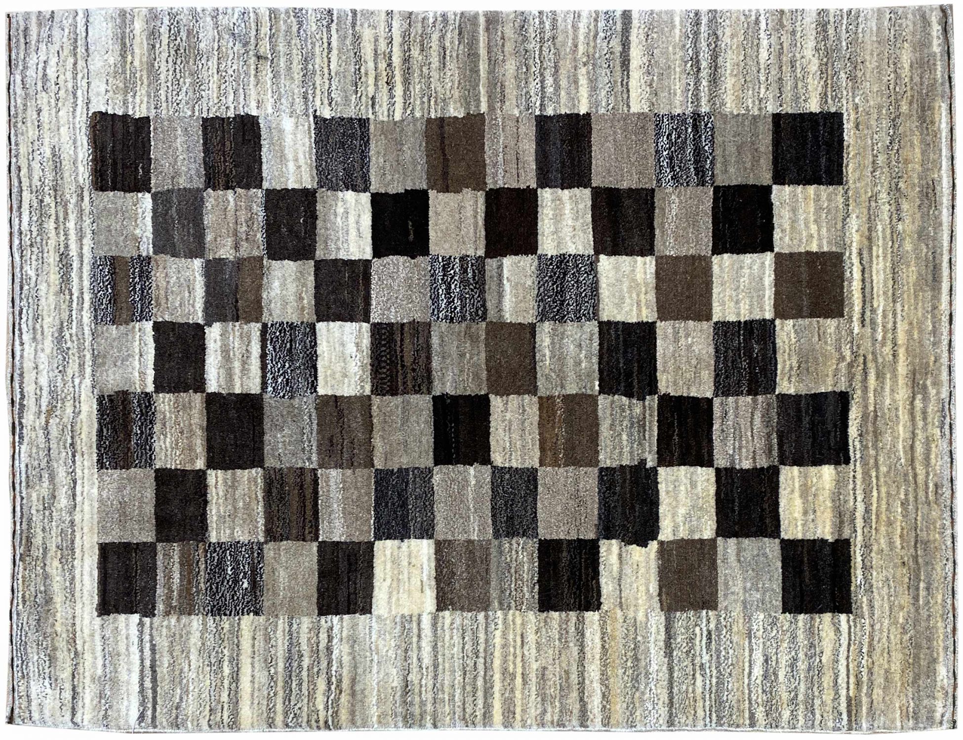 Moderna mattor  svart <br/>145 x 110 cm