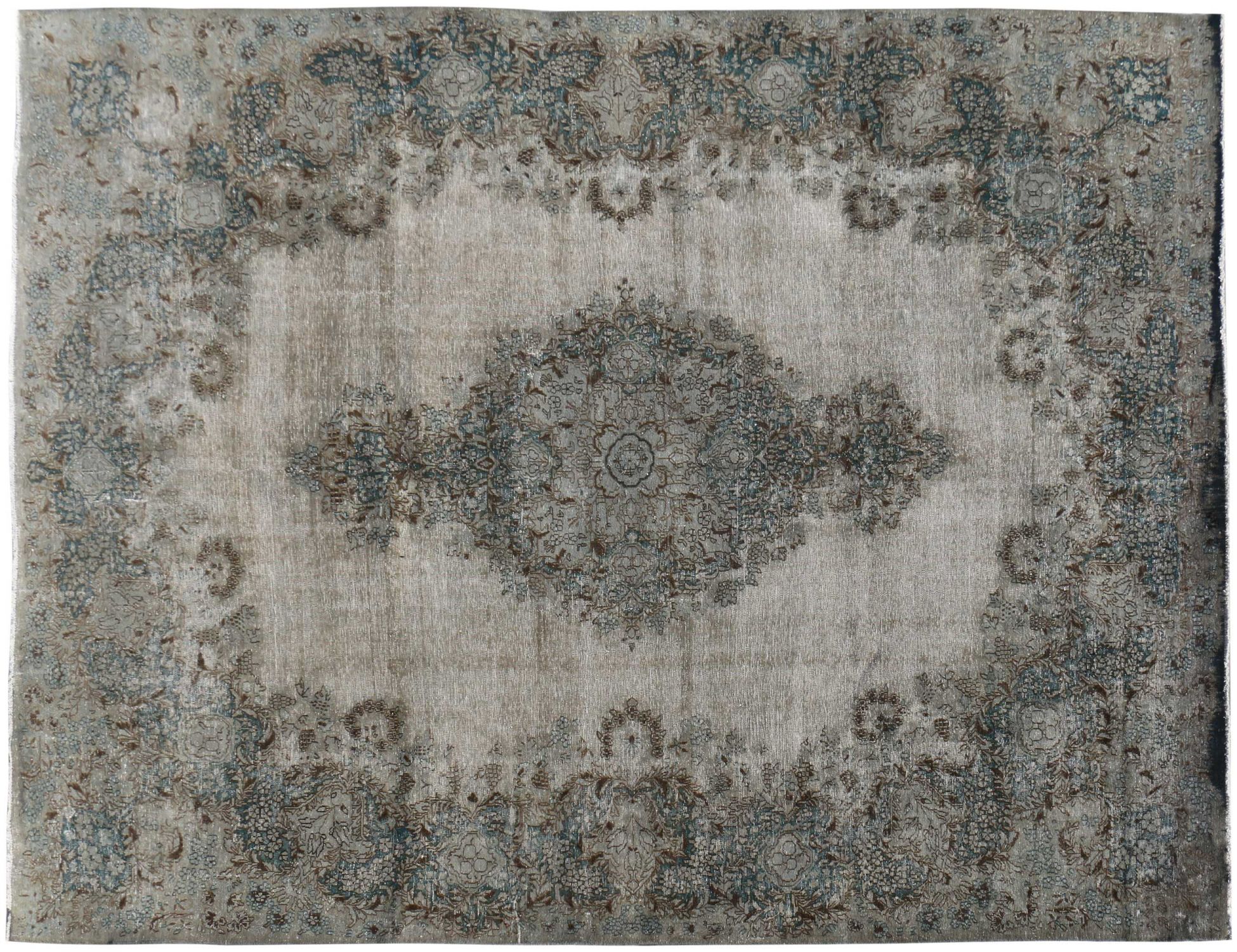 Vintage Perserteppich  grau <br/>423 x 296 cm