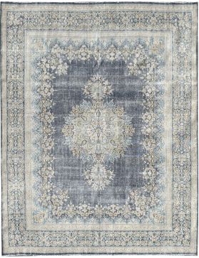 Retro Rug  blue <br/>399 x 298 cm