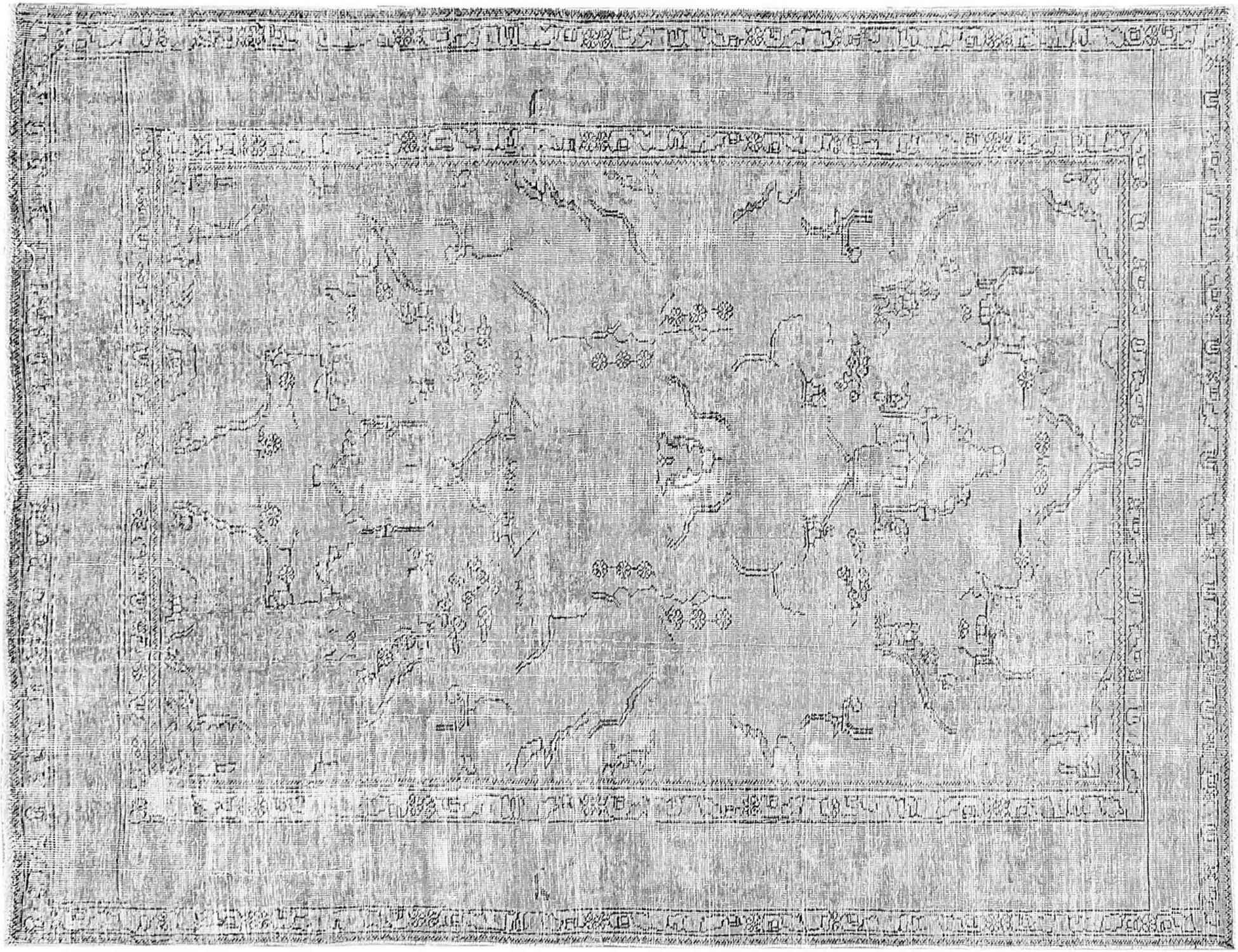 Tappeto Vintage  grigo <br/>285 x 193 cm