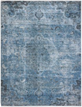 Vintage Tæppe  blå <br/>269 x 195 cm