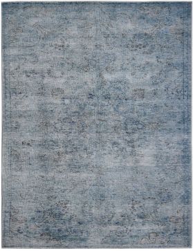 Vintage Perserteppich 223 X 131 blau