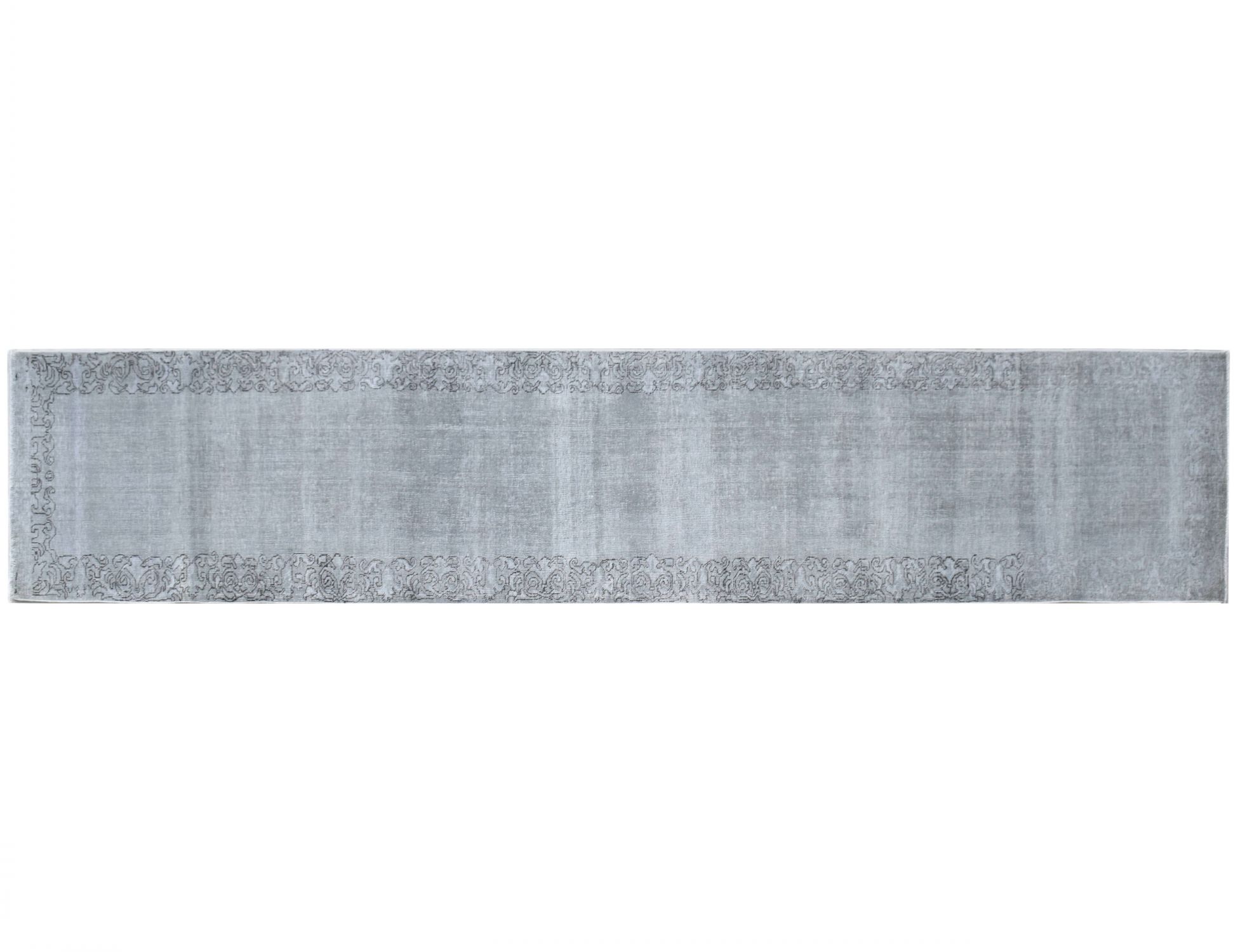 Tappeto Vintage  grigo <br/>386 x 76 cm