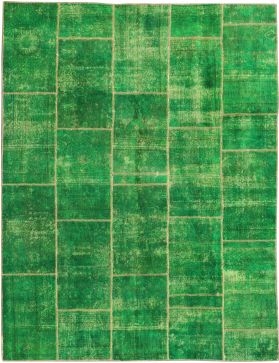 Patchwork Carpet 300 x 228 green 