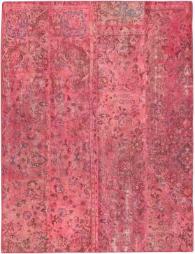 Patchwork Carpet 250 x 200 red 