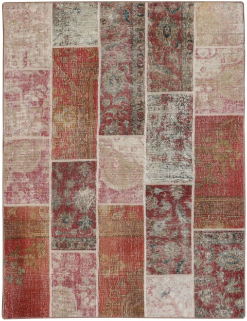Beige Persien Vintage Teppich 245 x 174 cm