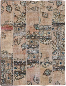 Tapis Patchwork 244 x 172 beige