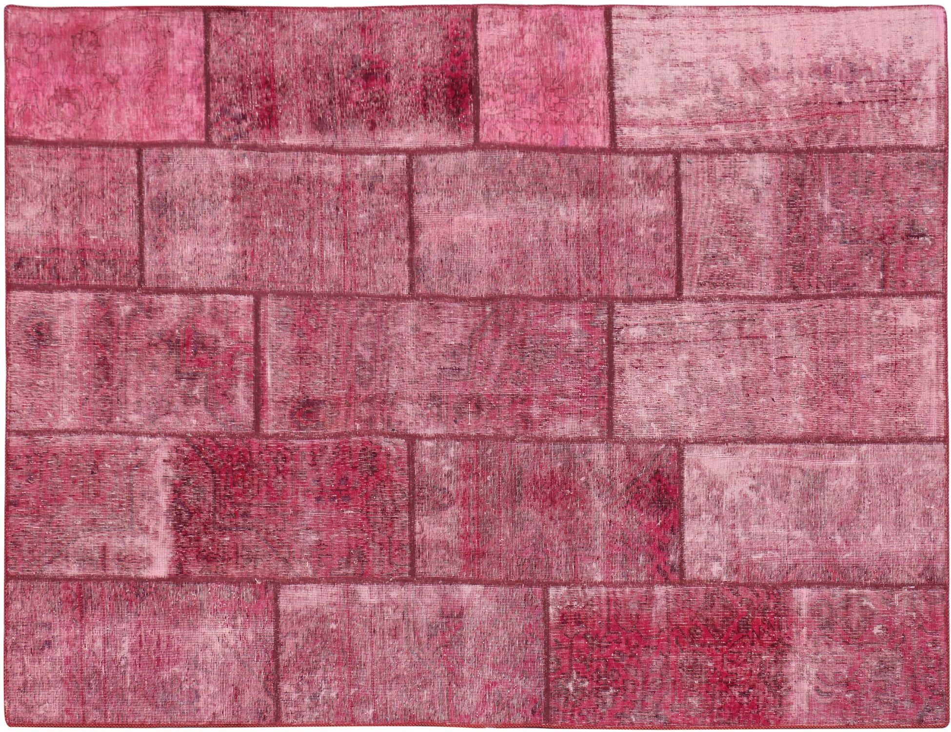 Patchwork persiano  rosso <br/>247 x 174 cm