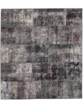 Tappeto Patchwork 200 x 200 nero