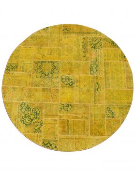 Patchwork matot 272 x 272 keltainen
