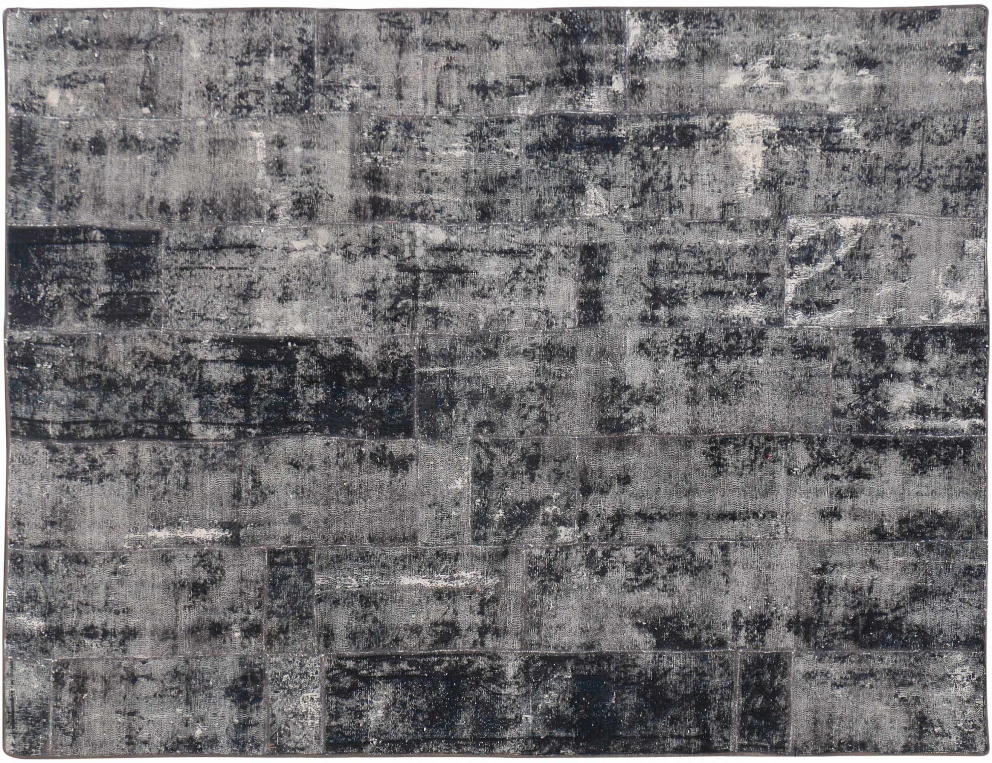 Tappeto Patchwork  nero <br/>285 x 210 cm