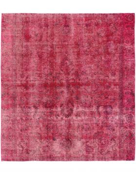 Vintage teppe 313 x 280 rød