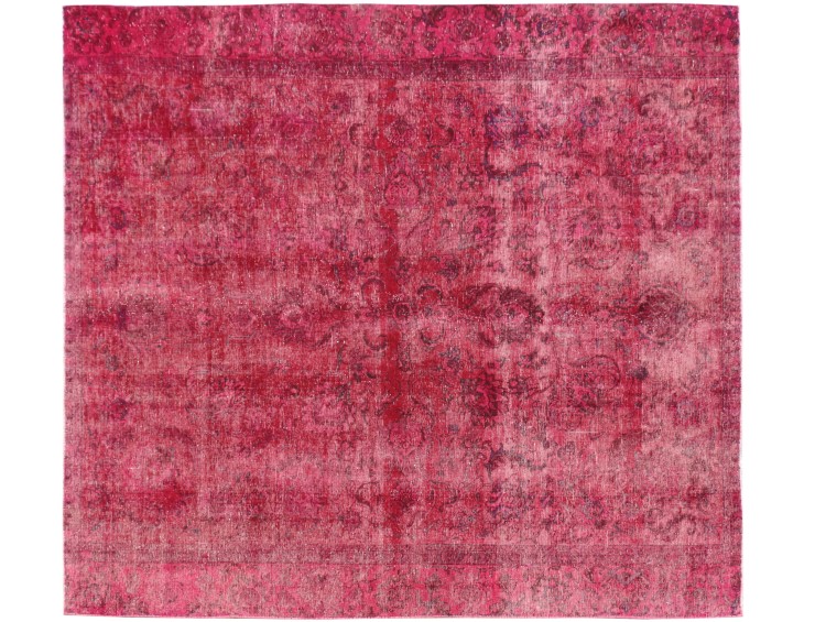 Rot Persien Vintage Teppich  313 x 280 cm